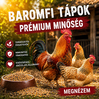 Baromfi tápok