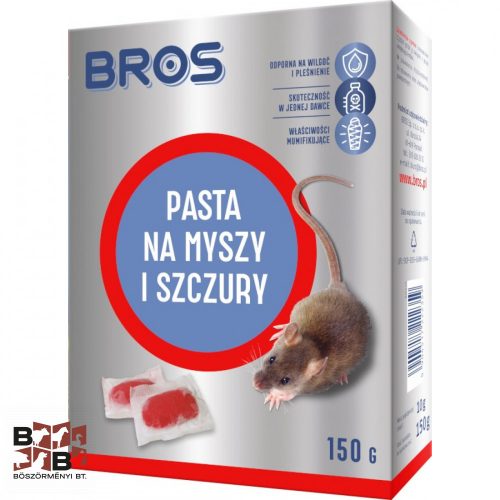 Bros Rágcsálóirtó pép 150 gr