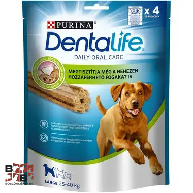 Dentalife Dog jutalomfalat (115 g) 25-40 kg 4x