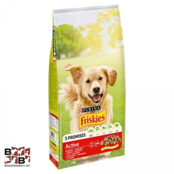 Friskies Active száraz kutyaeledel marhával 15 kg
