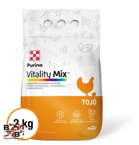 Purina Tojó Vitalitymix 2kg Általános kiegészítő takarmánykeverék