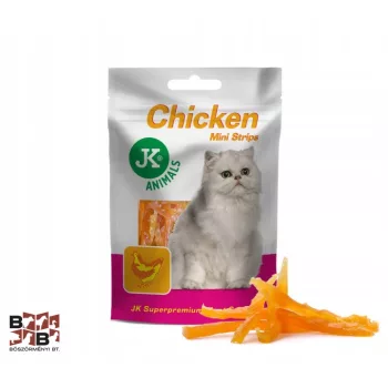 JK Animals csírke mini csíkok 50g