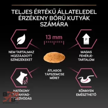   PRO PLAN Small & Mini Adult SENSITIVE DIGESTION lazacban gazdag száraz kutyaeledel 3kg