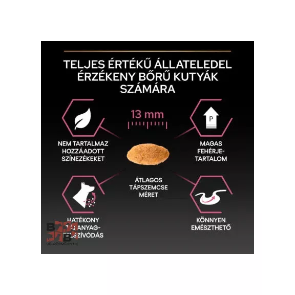 PRO PLAN Small & Mini Adult SENSITIVE DIGESTION lazacban gazdag száraz kutyaeledel 3kg PRO PLAN Small & Mini Adult SENSITIVE DIGESTION lazacban gazdag száraz kutyaeledel 3kg