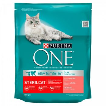 Purina One Sterilcat lazacban és búzában 800 g