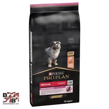   Pro Plan Medium Opti Derma Puppy Sensitive Skin kutyatáp  12 kg