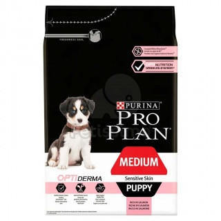 Pro Plan Medium Puppy Sensitive Skin lazacos 12kg