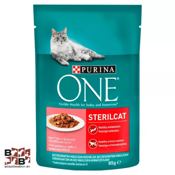 One Sterilcat Gig Salmon & Carrot 85g One Sterilcat Gig Salmon & Carrot 85g