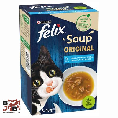 Felix soup halas 6x48gr