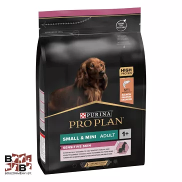   Pro Plan Small & Mini Adult Sensitive Skin Optiderma kutyatáp 3kg