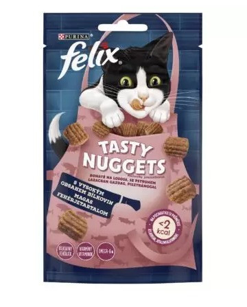 Felix Tasty Nuggets  lazac macska jutalomfalat 50g