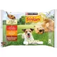Friskies teljes értékű állateledel felnőtt kutyák számára aszpikban 4 x 85 g Csirke, marha, bárány