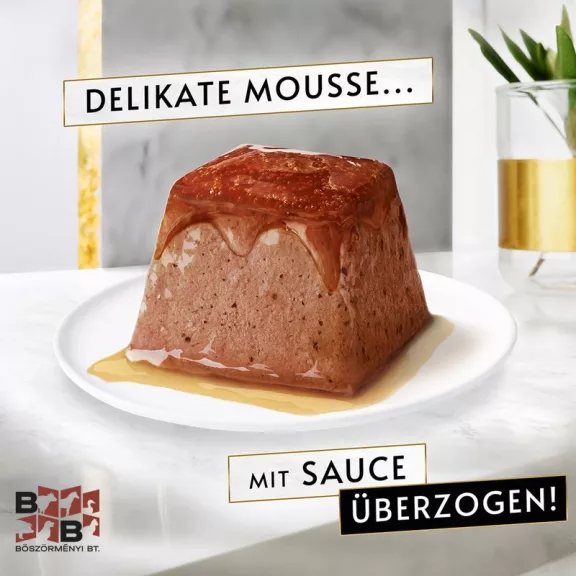 GOURMET Revelations pastétom marhával és szósszal nedves macskaeledel