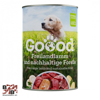 Goood kutya konzerv junior bárány-pisztráng 400g