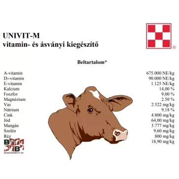 UNIVIT-M vitamin- és ásványi kiegészítő 2kg
