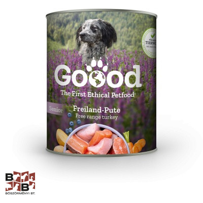 Goood kutya konzerv senior pulyka-pisztráng 800g