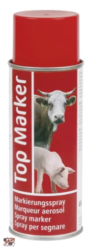 Top Marker Állatjelölő spray piros