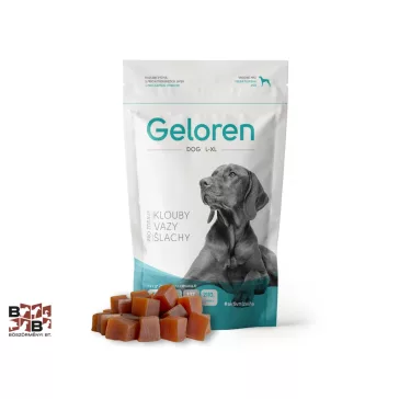   Geloren Dog L-es ízületvédő étrend kiegészítő rágótabletta, májas 60db