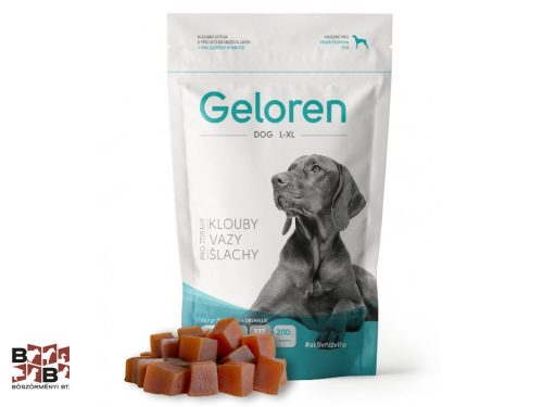 Geloren Dog L-es ízületvédő étrend kiegészítő rágótabletta, májas 60db