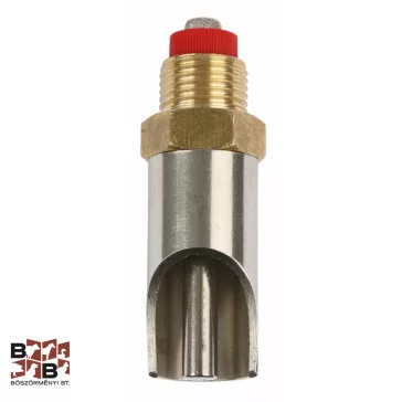   Szopókás sertésitatók - inox/réz, vékony nyomószeleppel 
8mm 3/4-3/4" 77 mm