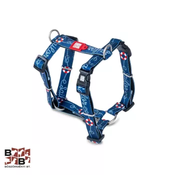 Max&Molly H-Harness - Sailor/S - nyomkövetős kutyahám