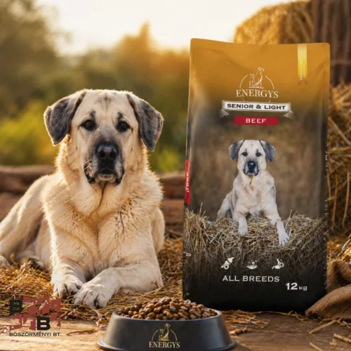 Energys Senior & Light All Breeds Beef 12 kg-os idősebb és túlsúlyos kutyáknak