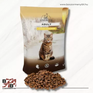  Energys Adult Cat Fresh Chicken 1,5 kg-os prémium minőségű csirkés cicatáp 