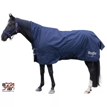   RugBe HighNeck magas nyakú,kültéri lótakaró, sötétkék 125cm