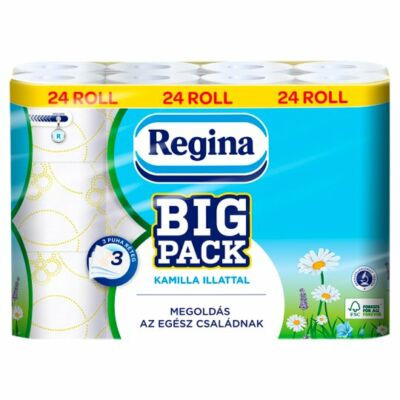 Regina BigPack 24 kamillás toalettpapír 3rtg 120lap