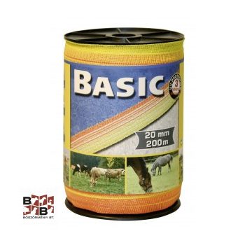 BASIC CLASSE SZALAG, SÁRGA/NARANCS, 200 M 20 MM