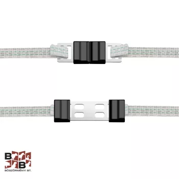 Litzclip® szalag-összekötő Nemesacél (INOX) (13535)
