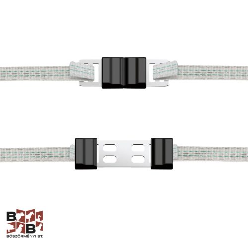 Litzclip® szalag-összekötő Nemesacél (INOX) (13535)
