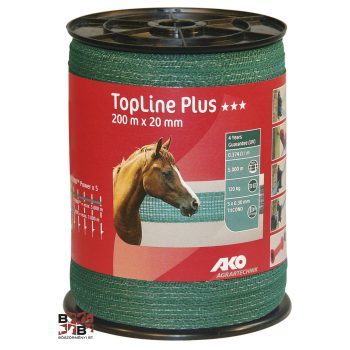 AKO TopLine Plus villanypásztor szalag 200mx40mm