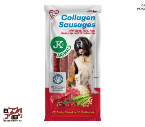 JK kolbász kutyáknak kollagénnel 30 cm