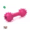 JK Animals tüskés csörgős súlyzó 14 cm rózsaszín