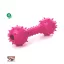 JK Animals tüskés csörgős súlyzó 14 cm rózsaszín