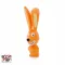 JK Animals sípolós játék nyúl 17 cm
