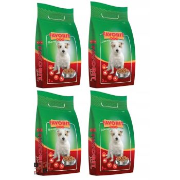 Favorit kistestű kutyatáp marha-baromfi 3kg