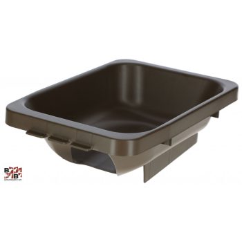   Tojótálca dupla tojófészekhez - újrahasznosított műanyagból
