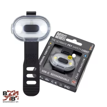   Max&Molly Matrix Ultra Led - Safety Light Balck - Kutya lámpa