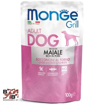 MONGE Dog Grill Sertés 100g