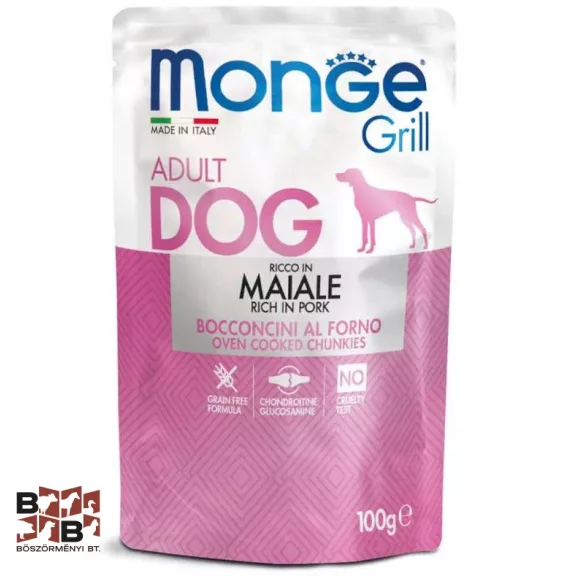 MONGE Dog Grill Sertés 100g MONGE Dog Grill Sertés 100g