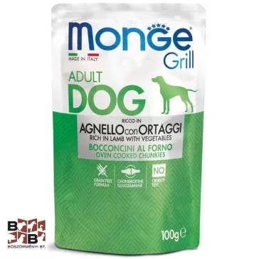 MONGE Dog Grill Bárány-zöldség 100g