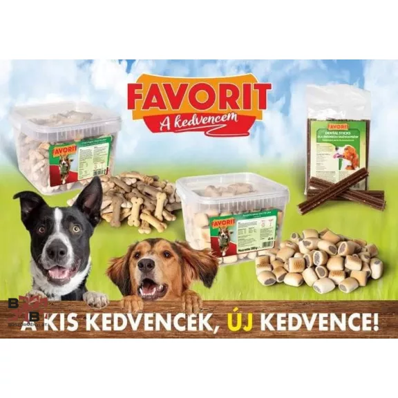 Favorit jutalomfalat töltött kutyakeksz 1kg