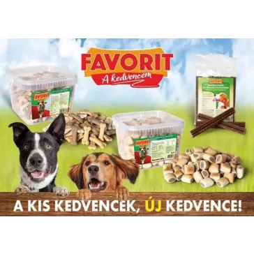 Favorit jutalomfalat töltött kutyakeksz 1,3kg