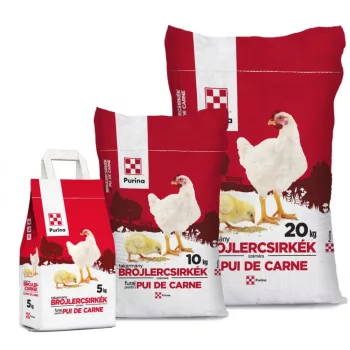 Purina brojler nevelő takarmánykeverék 10kg granulát.