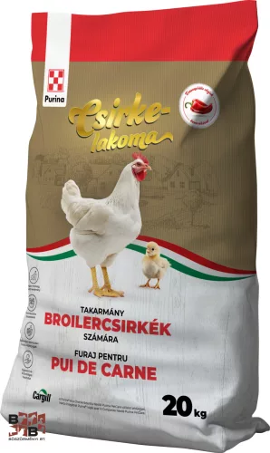 Purina brojler nevelő takarmánykeverék 20kg morzs.