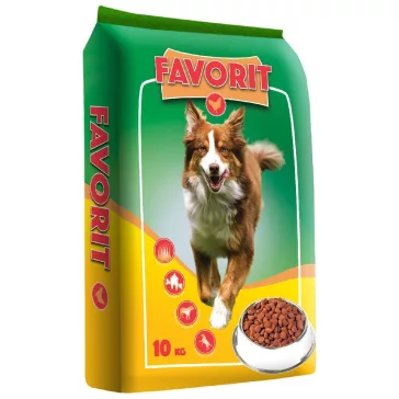 Favorit kutyatáp baromfihússal 10kg