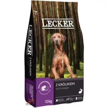 Lecker száraz kutyaeledel nyúllal 10 kg