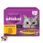 Whiskas Alutasakos macska eledel Szárnyas válogatás 12x85g